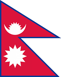 nepal flag image